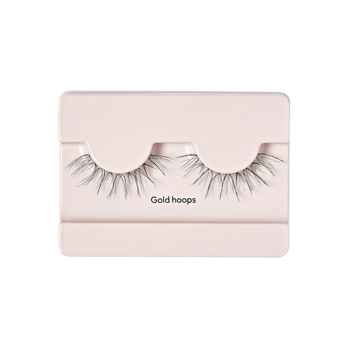 KISS The New Natural, False Eyelashes, 'Gold Hoops', 12mm, Includes 1 Pair Of Lash, Easy to Apply, Reusable Lash Clusters Beauty & Personal Care KISS