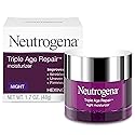 Neutrogena Triple Age Repair Night Face Moisturizer - with Hexinol Technology & Vitamin C, Anti-Wrinkle Face Cream, Visibly Reduces the look Wrinkles Beauty & Personal Care Neutrogena
