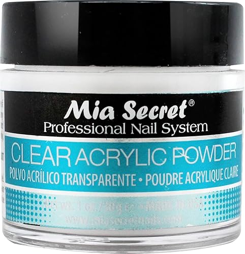 Mia Secret Clear Acrylic Powder (1oz) Beauty & Personal Care Mia Secret