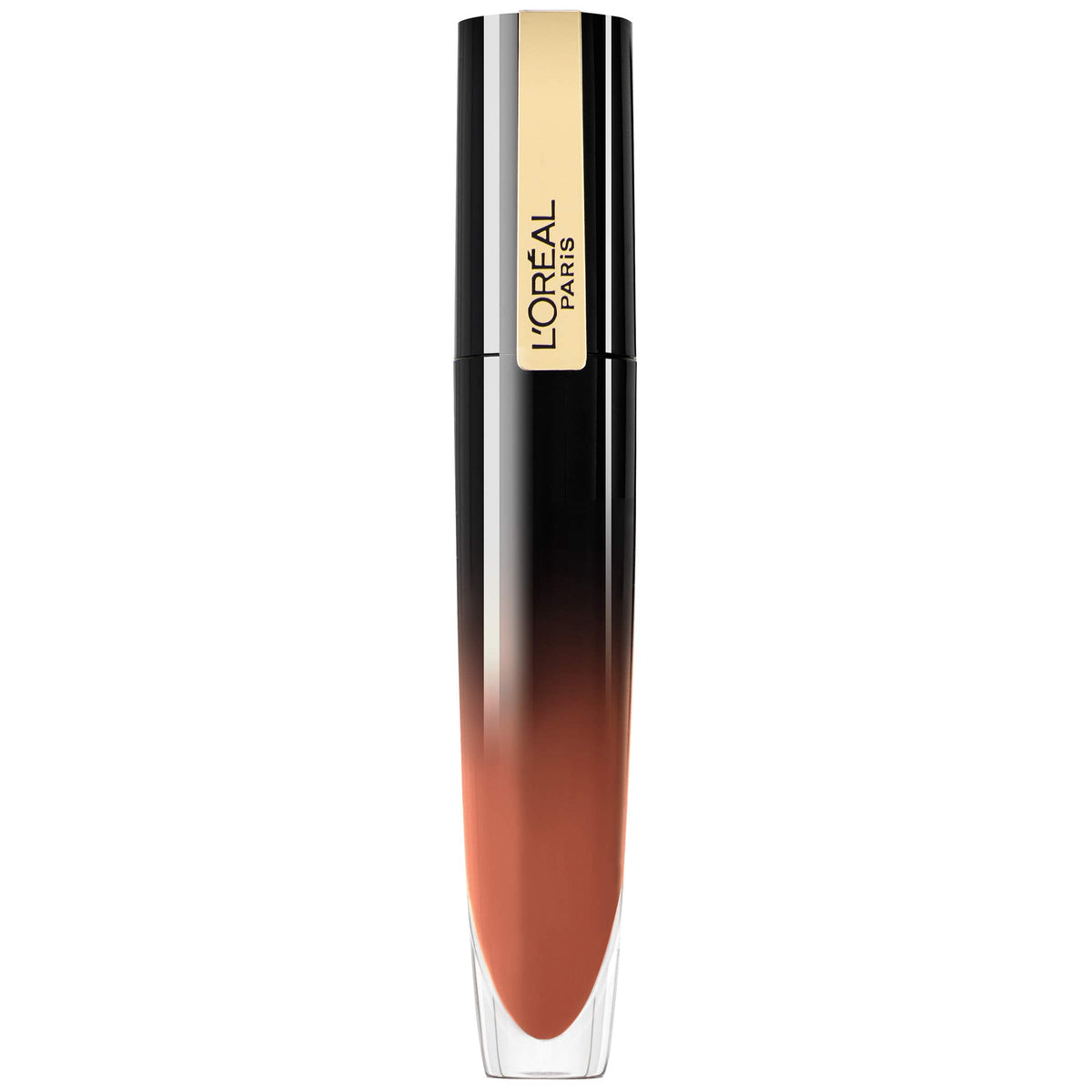 L'Oreal Paris Brilliant Signature Shiny Lip Stain Lipstick, Be Independent,0.21 Fl Oz.