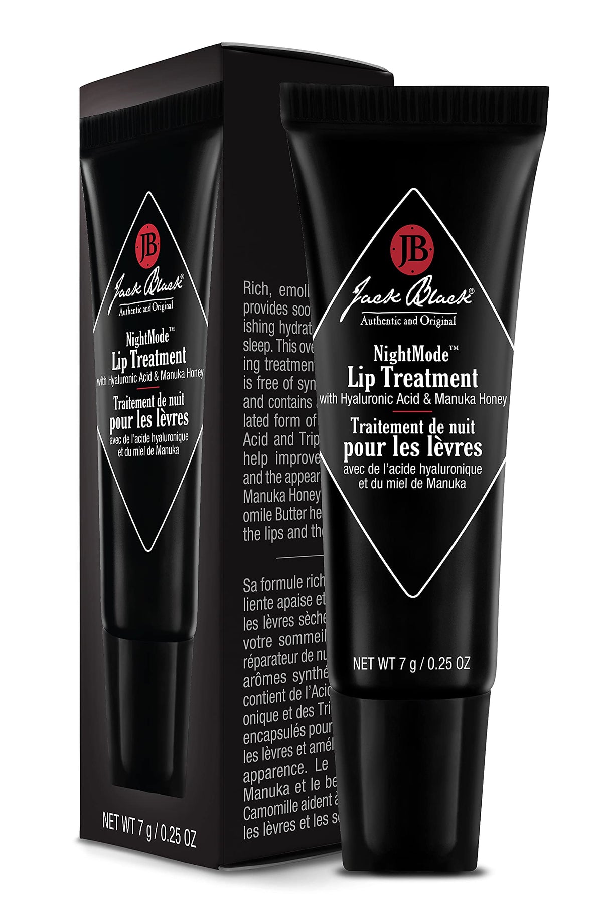 Jack Black NightMode Lip Treatment - Overnight Lip Treatment, Hydrating Lip Mask Overnight, Lip Hydration Treatment, Lip Moisturizer Overnight, Night Beauty & Personal Care Jack Black