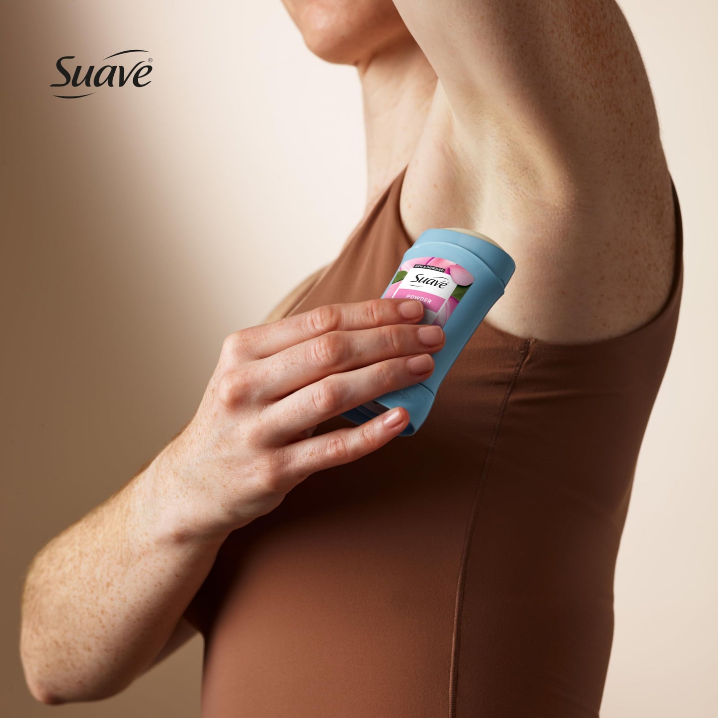 Suave Antiperspirant Deodorant For Women, Invisible, Underarm Deodorant, 48hr Odor & Wetness Protection, Long Lasting Tropical Fragrance, Sensitive Beauty and Personal Care Suave
