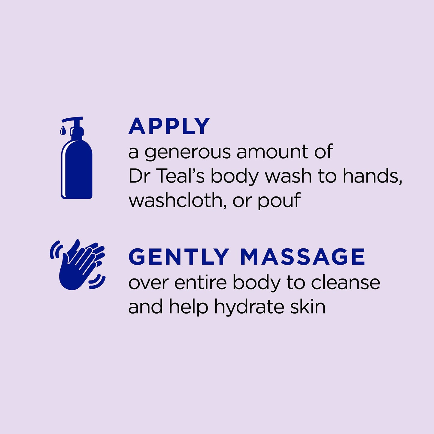 Dr Teal's Body Wash with Pure Epsom Salt, Soothe & Sleep with Lavender, 24 fl oz (Pack of 4) Beauty & Personal Care Dr Teal's