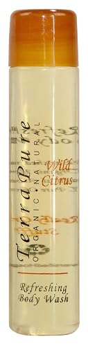 Terra Pure Wild Citrus Body Wash, Travel Size Hotel, 1 oz (Case of 125) Beauty & Personal Care Terra Pure