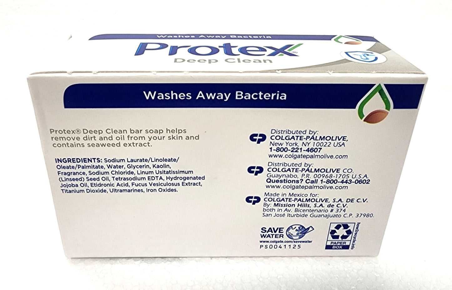 Protex Antibacterial Soap Jabon Contra Bacterias Limpieza Profunda 1 Bar Beauty & Personal Care Protex