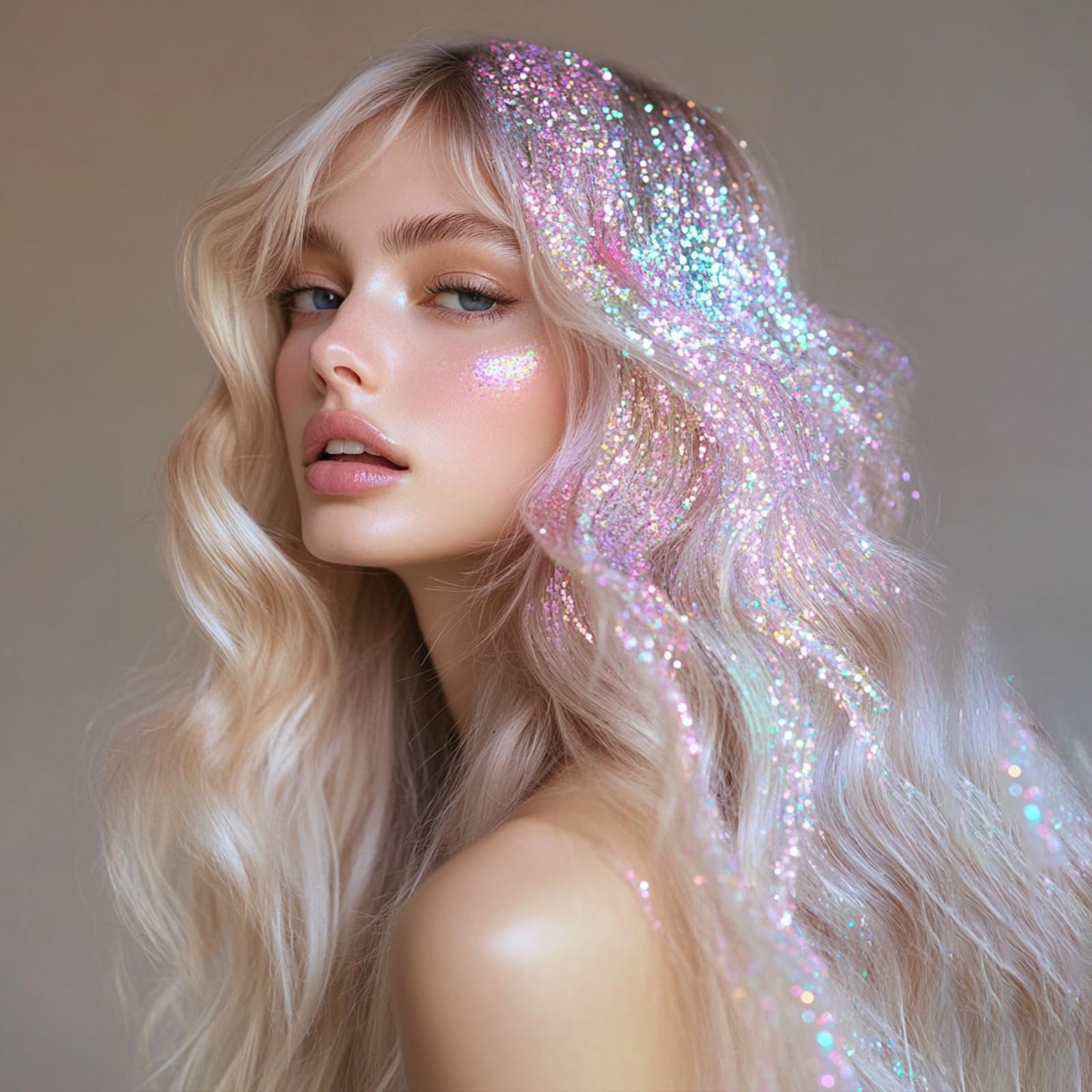 14 Colors Body Glitter,Face Glitter Makeup for Kids Women,Sparkly Chunky Hair Glitter for Eye Lip Nails,Mardi Gras Glitter Makeup Face Paint,Singer Beauty & Personal Care Dmsky
