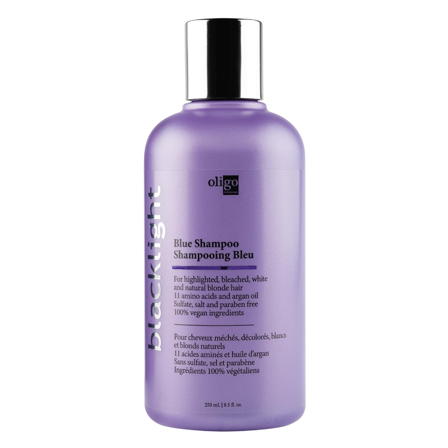 OLIGO PROFESSIONNEL - Blacklight Blue Shampoo - Sulfate-Free Blue Shampoo for Blonde and Color Hair - Revive Treated Hair - Refreshes Faded Highlights Beauty & Personal Care Oligo Professionnel