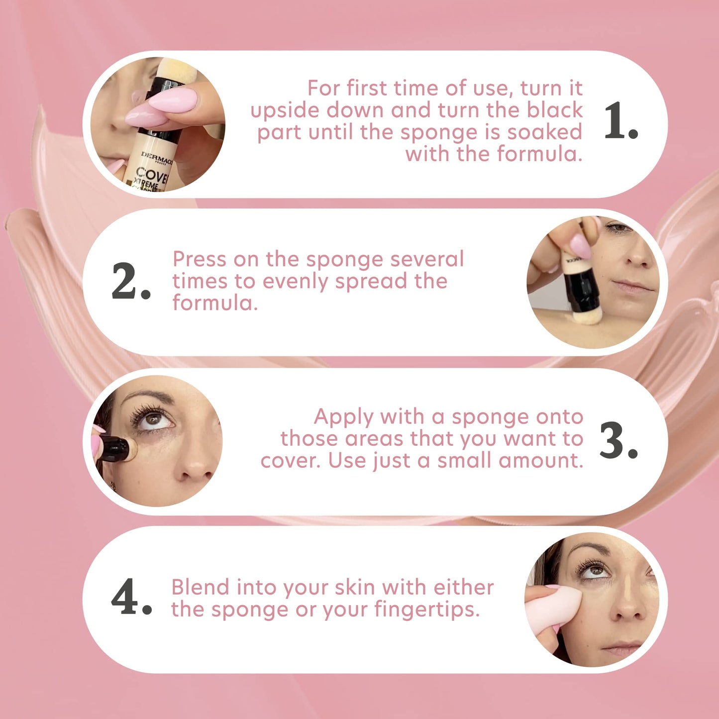 Dermacol - Cover Xtreme Corrector Contour Stick, Long Lasting Non-Allergenic Liquid Contour with SPF30, High Coverage Light Formula Corrector Beauty & Personal Care Dermacol