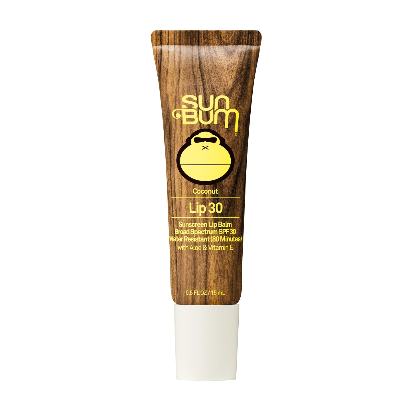 Sun Bum SPF 30 Sunscreen Coconut Lip Balm Sunscreen - Broad Spectrum Moisturizing with Aloe & Vitamin E - Hawaii 104 Act Compliant (Made Without Beauty & Personal Care Sun Bum