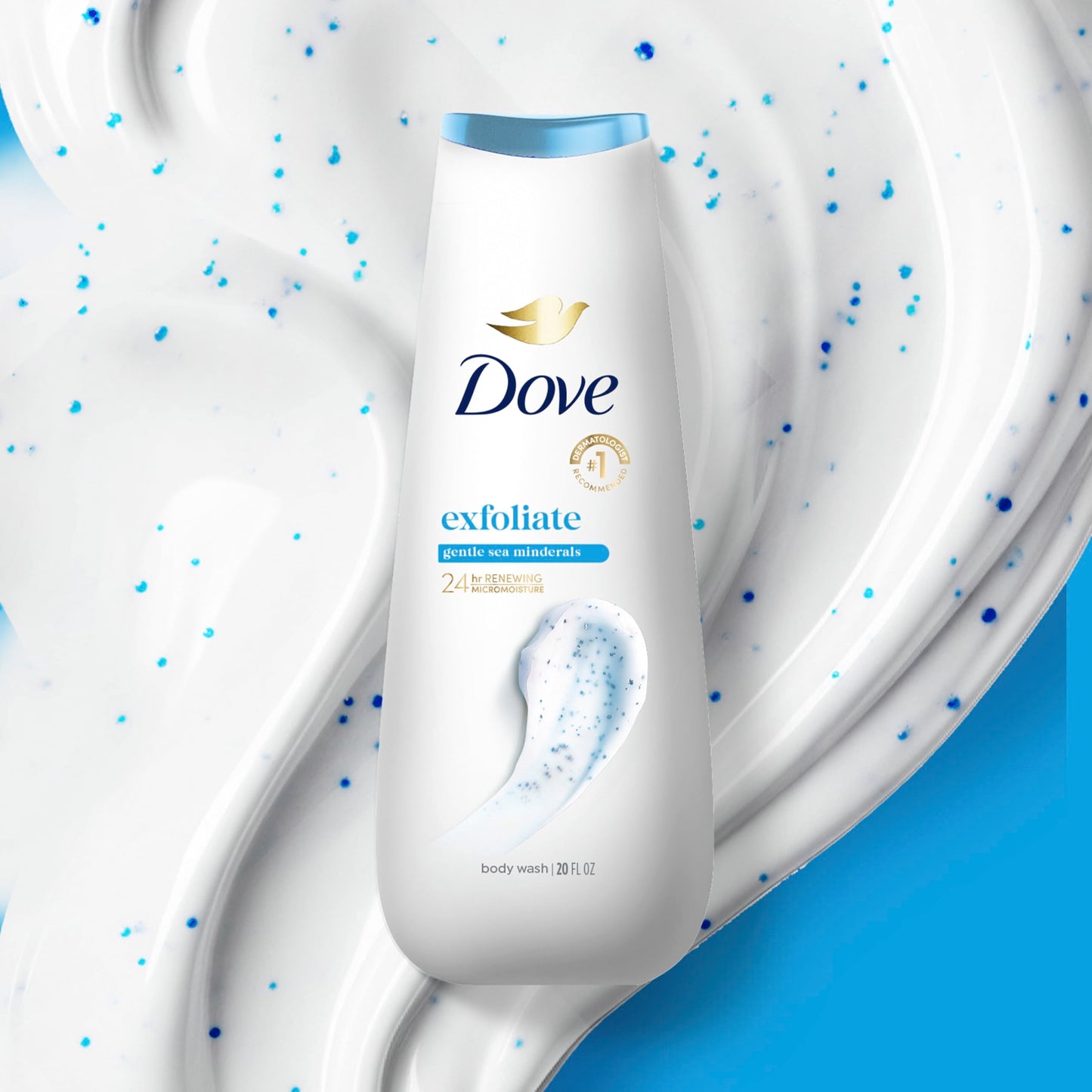 Dove Body Wash 2 Count Gentle Exfoliating With Sea Minerals Instantly Reveals Visibly Smoother Skin Cleanser That Effectively Washes Away Bacteria Beauty & Personal Care Dove