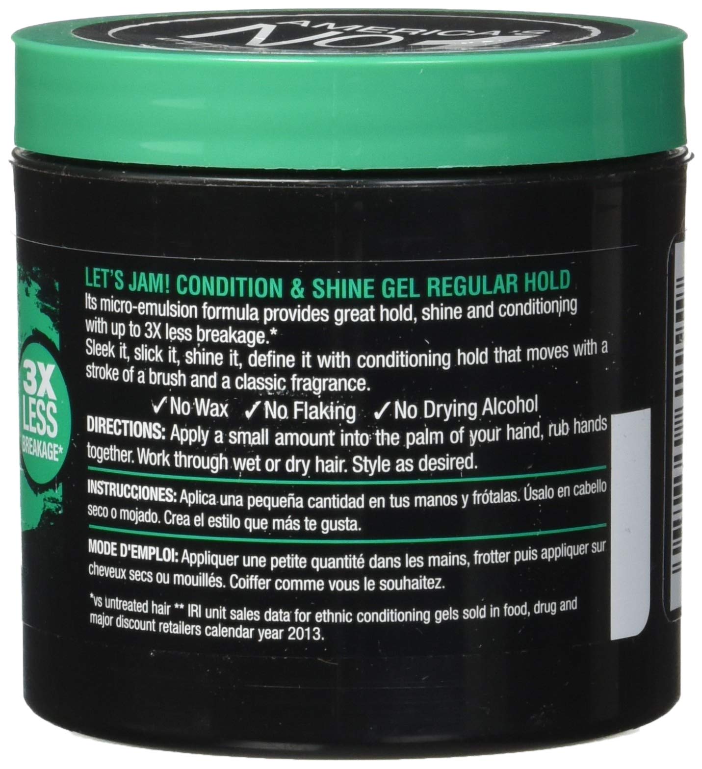 Lets Jam Shining & Conditioning Gel Regular, 4.4 oz Beauty & Personal Care SoftSheen