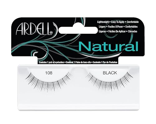 Ardell Fashion Lashes Pair - 108 Black, (Pack of 4) Beauty & Personal Care Ardell