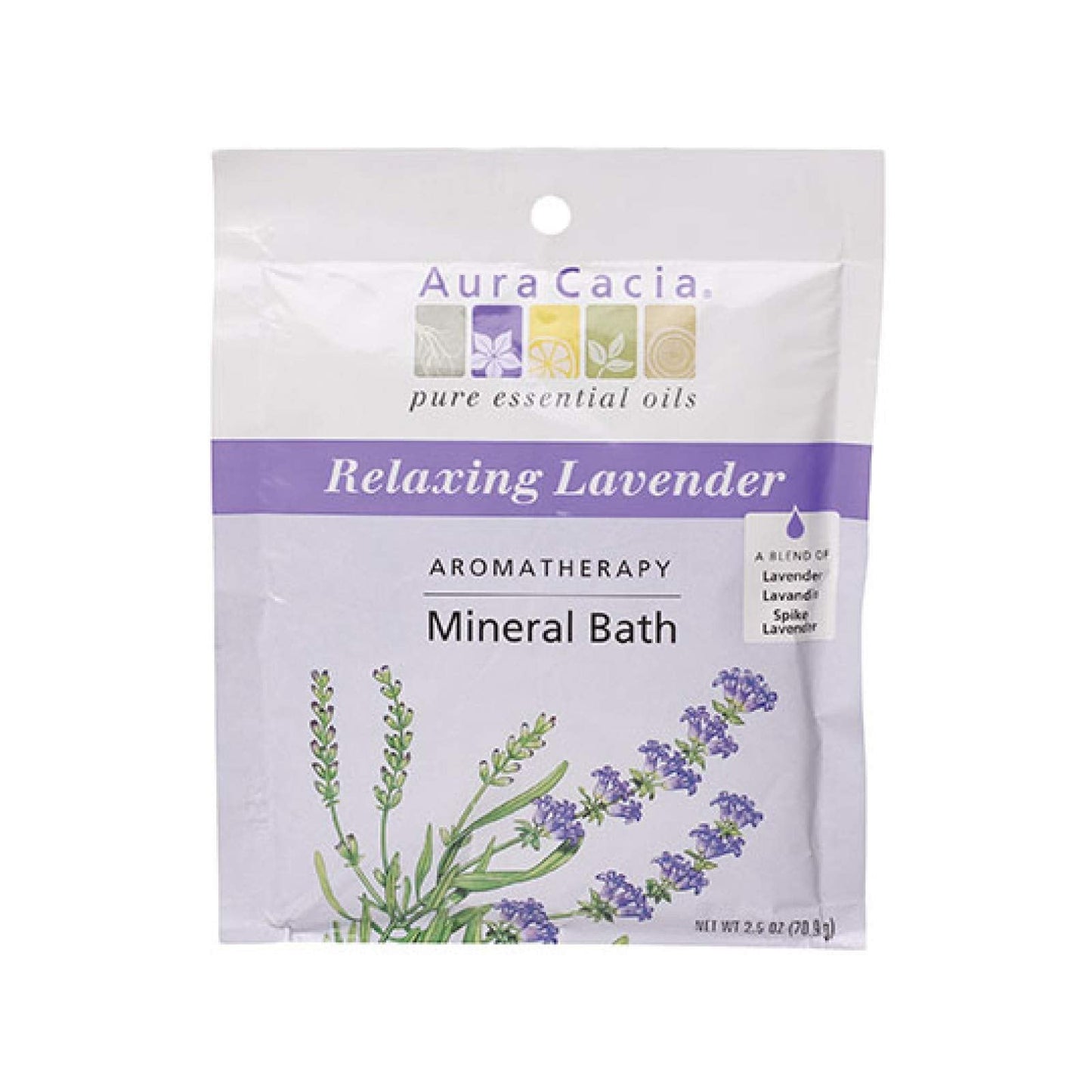Aura Cacia Bath Mnrl Lavendar Relaxing Beauty and Personal Care Aura Cacia