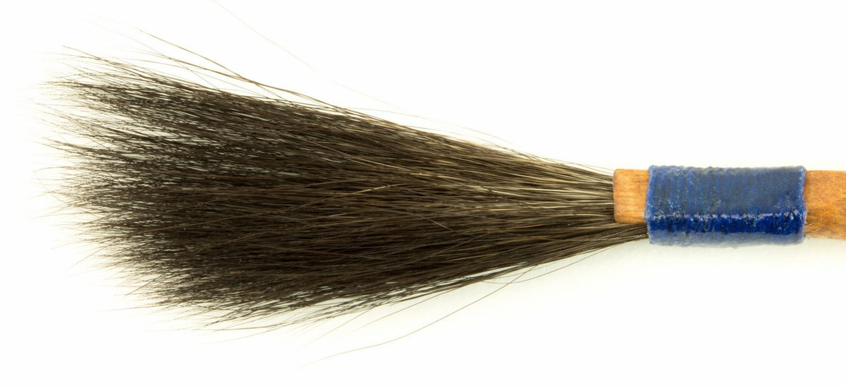 The Original Mack Sword Striping Size 00 Series 10 Blue Squirrel Hair Pinstriping Brush 7/32" Head Width