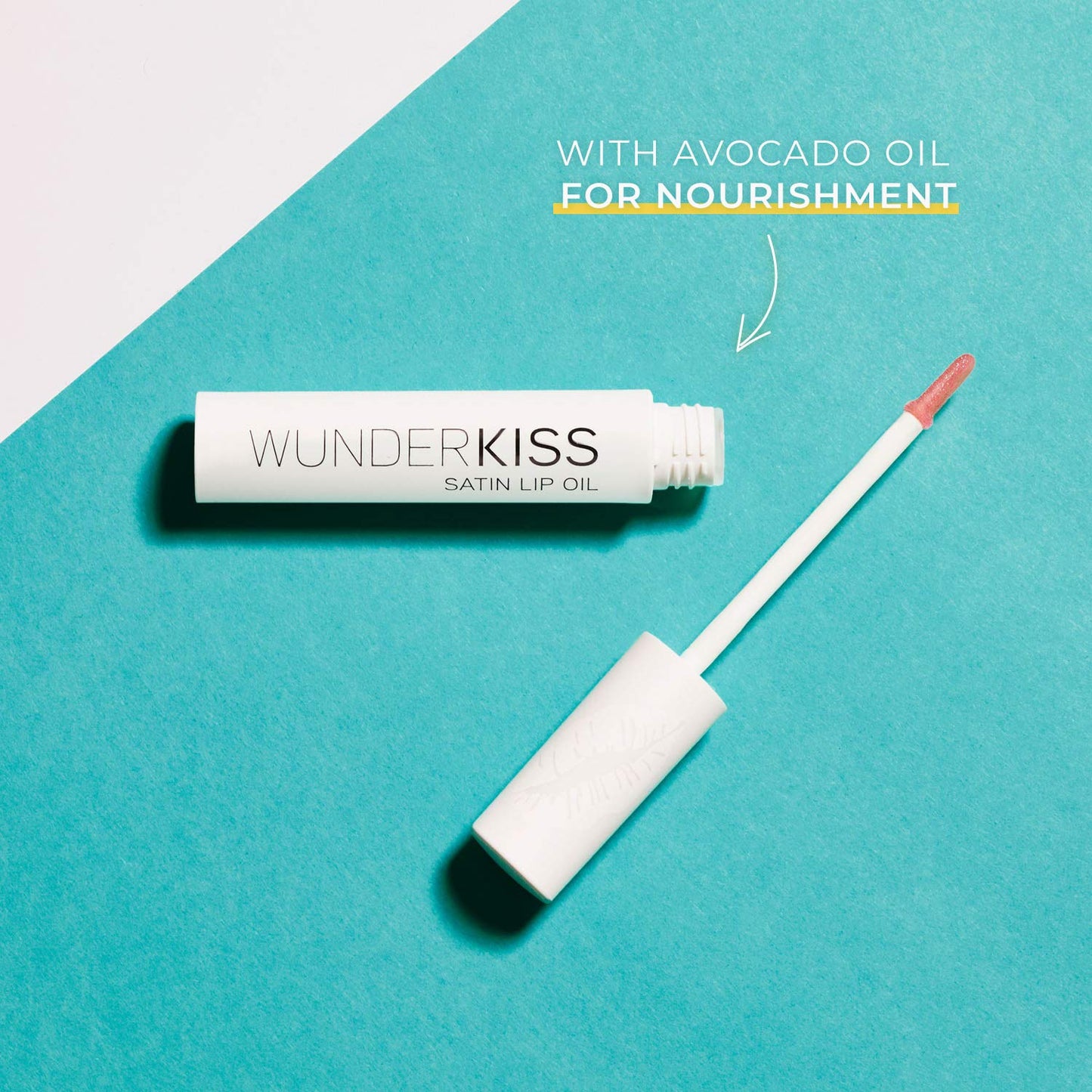 WUNDER2 WUNDERKISS Satin Lip Oil - Anti Aging Lip Treatment for Moisturized Lips, 0.13 Fl Oz Beauty and Personal Care WUNDERBROW