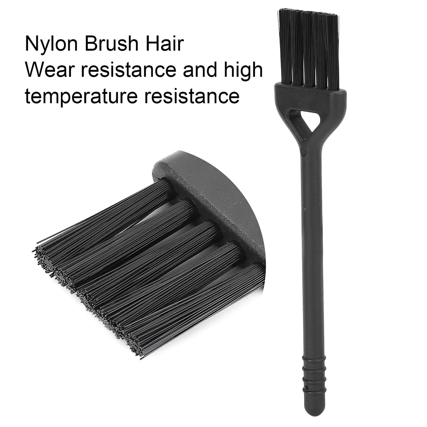 10 PCS Electric Shaver Cleaning Brushes, Mini Nylon Hair Double Sided Clipper Brush Shaver Cleaner for Garlic Masher, Shaver, Keyboard Beauty and Personal Care Pilipane