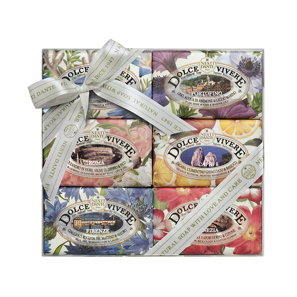 Nesti Dante Dolce Vivere Florentine Soap Collection 5.3 Ounce (Pack of 6) Beauty & Personal Care Nesti Dante