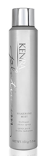 Kenra Professional Platinum Silkening Mist 80% | Brilliant Shine Spray | Smooths Flyaways, Detangles and Tames Frizz | Humidity Protection | All Hair Beauty & Personal Care Kenra