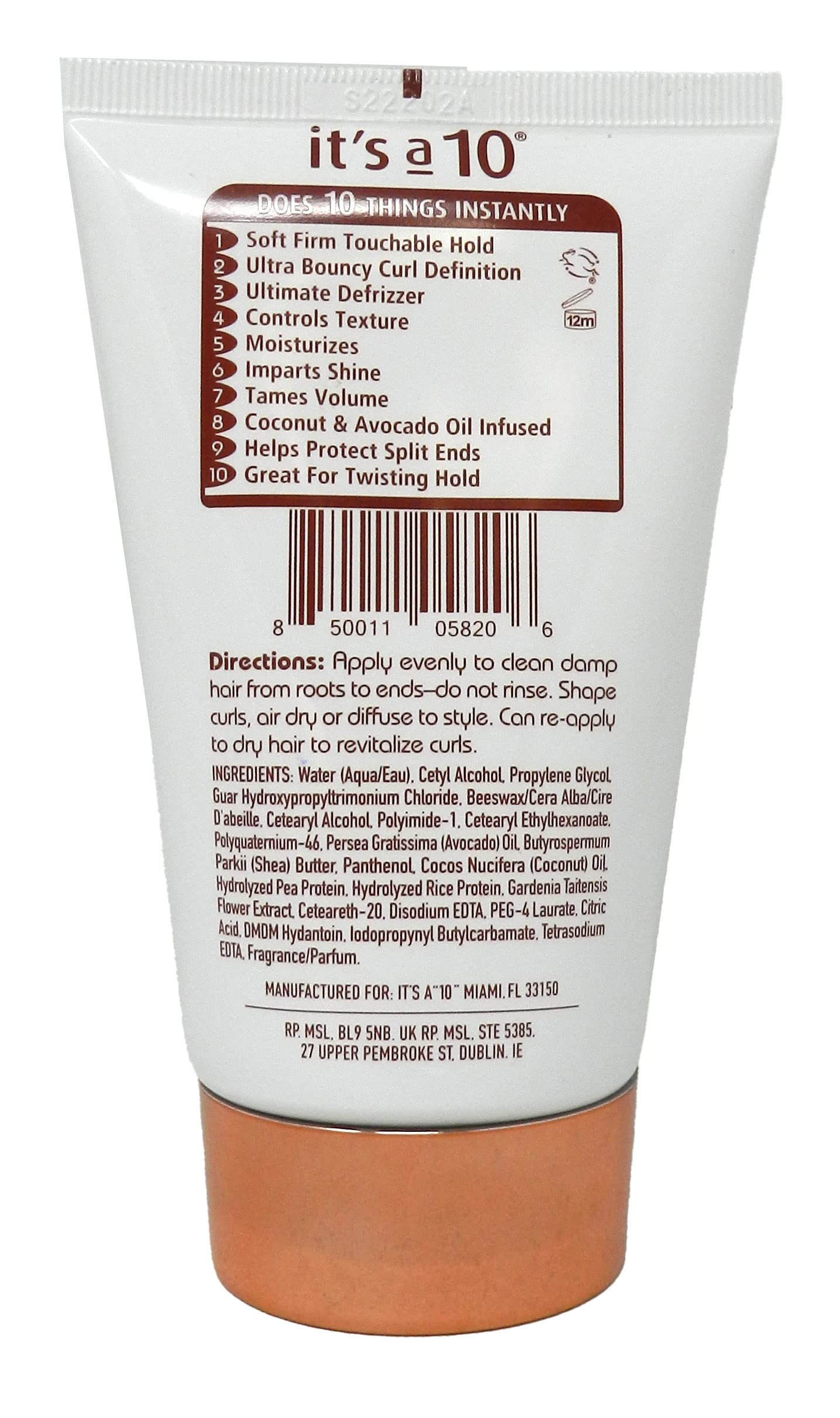 It's a 10 Coily Miracle Curl Cream 4 oz Beauty & Personal Care It's a 10 Haircare