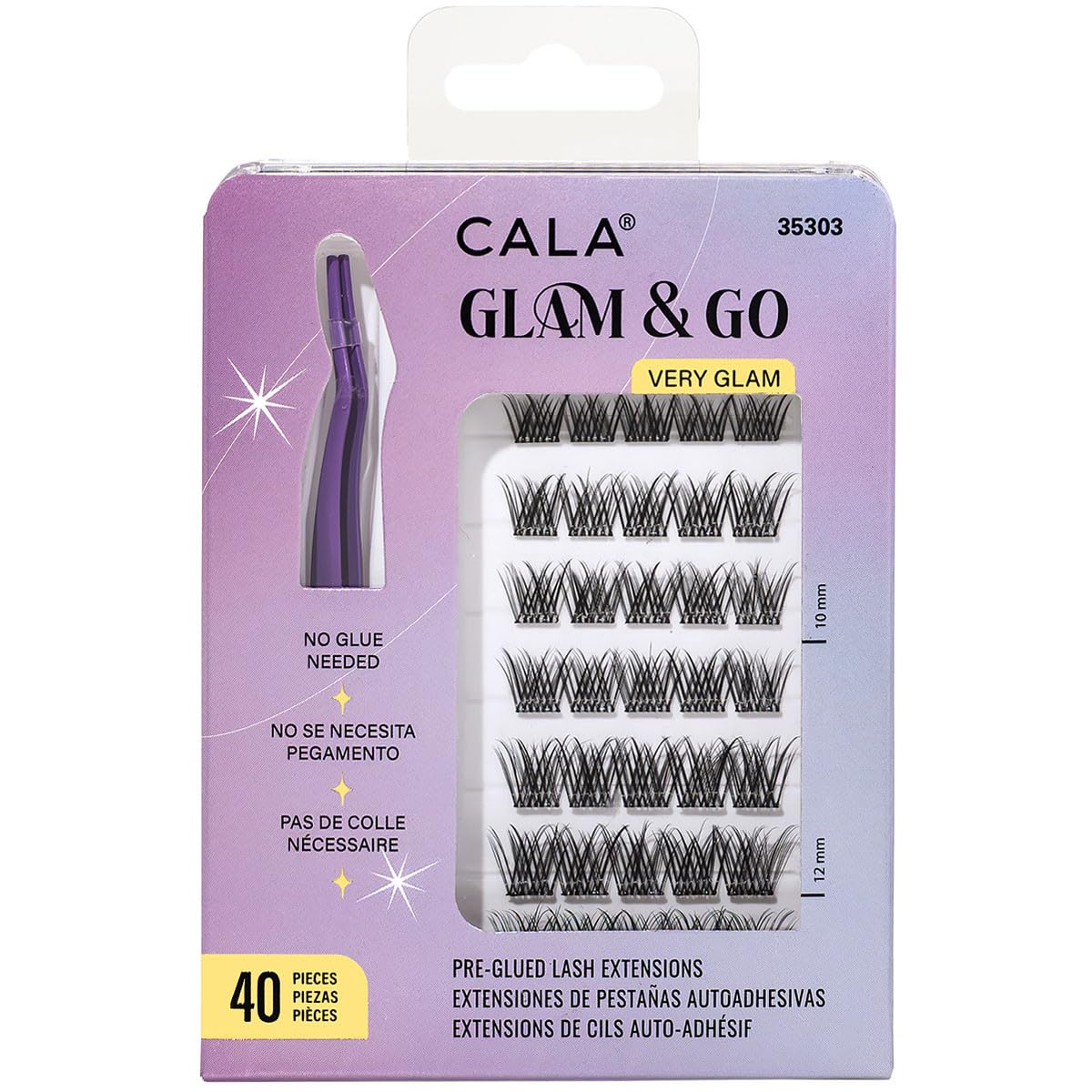 GLAM & GO - VERY GLAM PRE-GLUED CLUSTERS