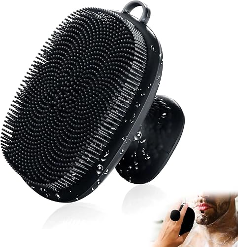 Face Scrubber, Silicone Face Scrubber for Men Facial Cleansing Brush Silicone Face Wash Brush Manual Waterproof Cleansing Skin Care Face Brushes Beauty & Personal Care VWMYQ