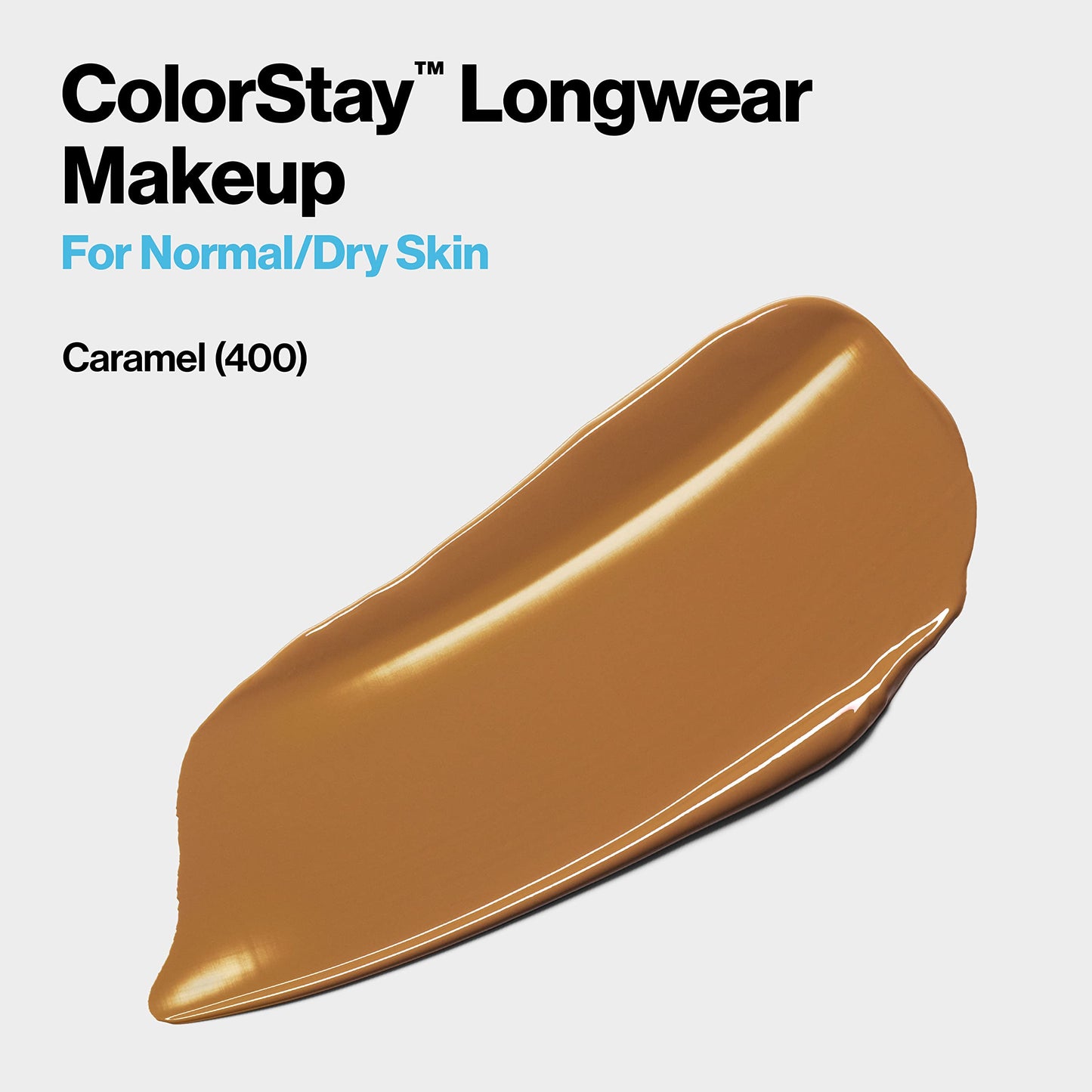 Revlon Liquid Foundation, ColorStay Face Makeup for Normal & Dry Skin, SPF 20, Longwear Medium-Full Coverage with Natural Finish, 400 Caramel, 1 fl oz Beauty & Personal Care REVLON