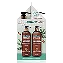 Argan Magic Ultra Shampoo and Conditioner Combo Pack for Dry and Damaged Hair - Revives & Dehydrated Brittle Hair | Detangles, Smooths & Softens | Beauty & Personal Care Argan Magic