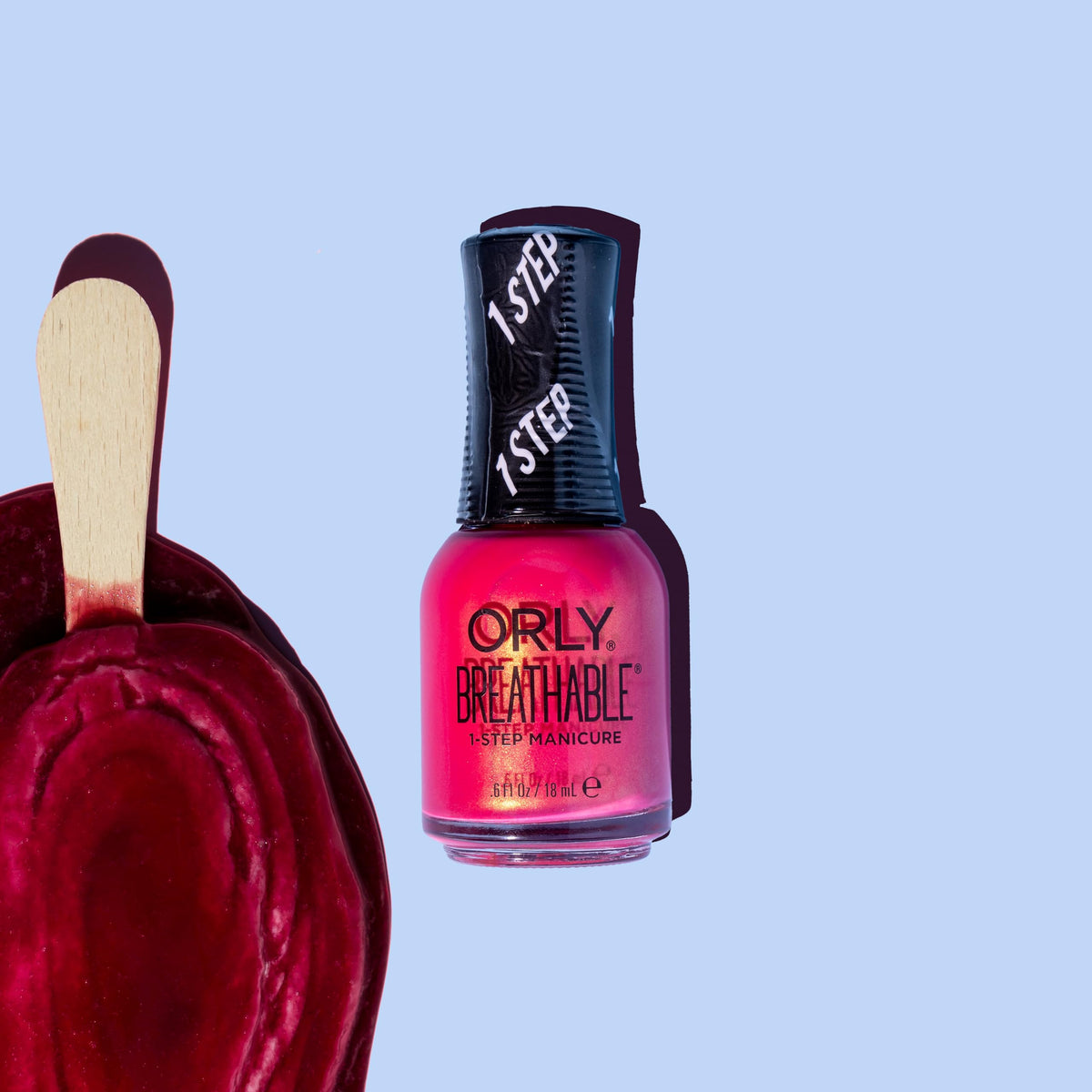 Orly Melting Point Nail Polish Collection | Golden Pink Shimmer | Long-Wearing, Full Coverage Formula with Gripper Cap | Vegan & Cruelty-Free