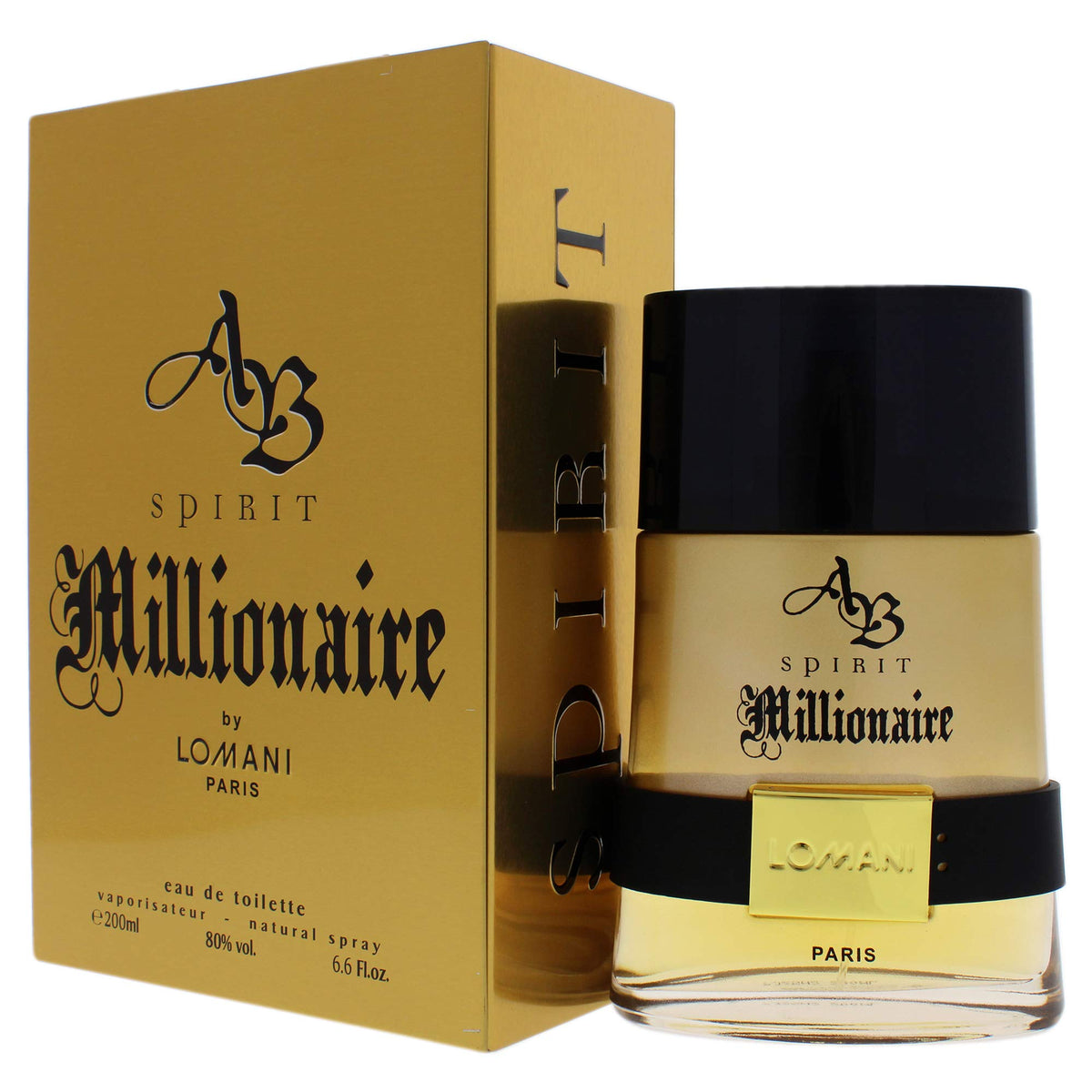 Lomani Ab Spirit Millionaire By Lomani for Men - 6.6 Fl. Oz Edt Spray, Brown Beauty & Personal Care Lomani