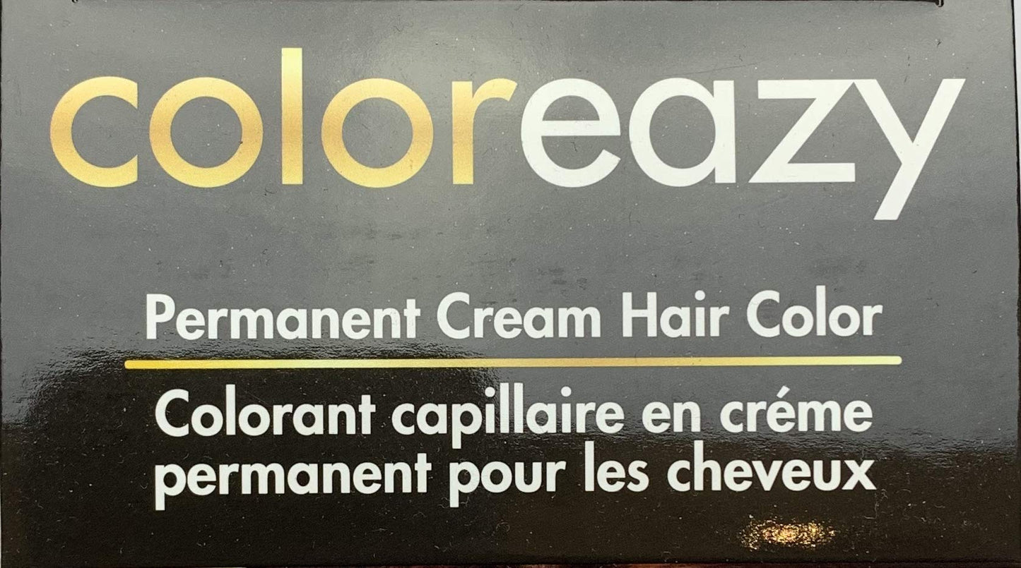 Color Eazy Permanent Cream Hair Color - Medium Auburn Beauty & Personal Care Coloreazy