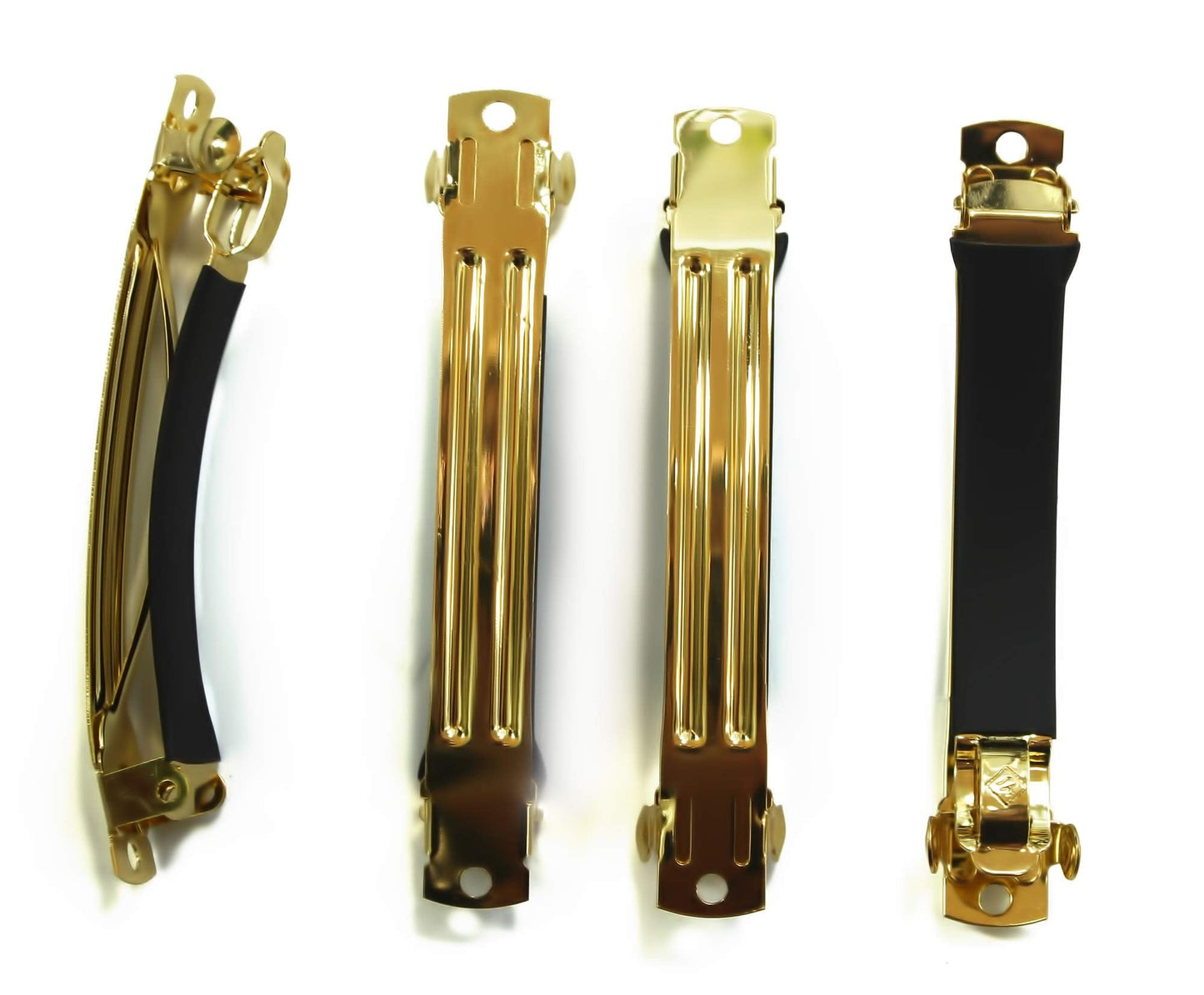 10pcs 80mm French Barrette Hair Clips for DIY Craft Project (Gold 80mm with Leather Protect) Beauty & Personal Care ALL in ONE
