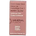 3-In-1 Color Stick - Berry Glow by Mineral Fusion for Women - 0.16 oz Makeup Beauty & Personal Care Mineral Fusion