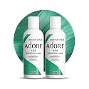 Adore Semi Permanent Hair Color (164 Electric Lime) (2 Pack) | Vegan & Cruelty-Free Green Hair Dye | No Ammonia, No Peroxide, No Alcohol | 4 Fl Oz Beauty & Personal Care Adore