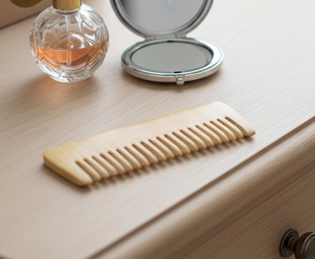 eSplanade Wooden Comb for Men & Women - Natural Indian Rosewood Comb