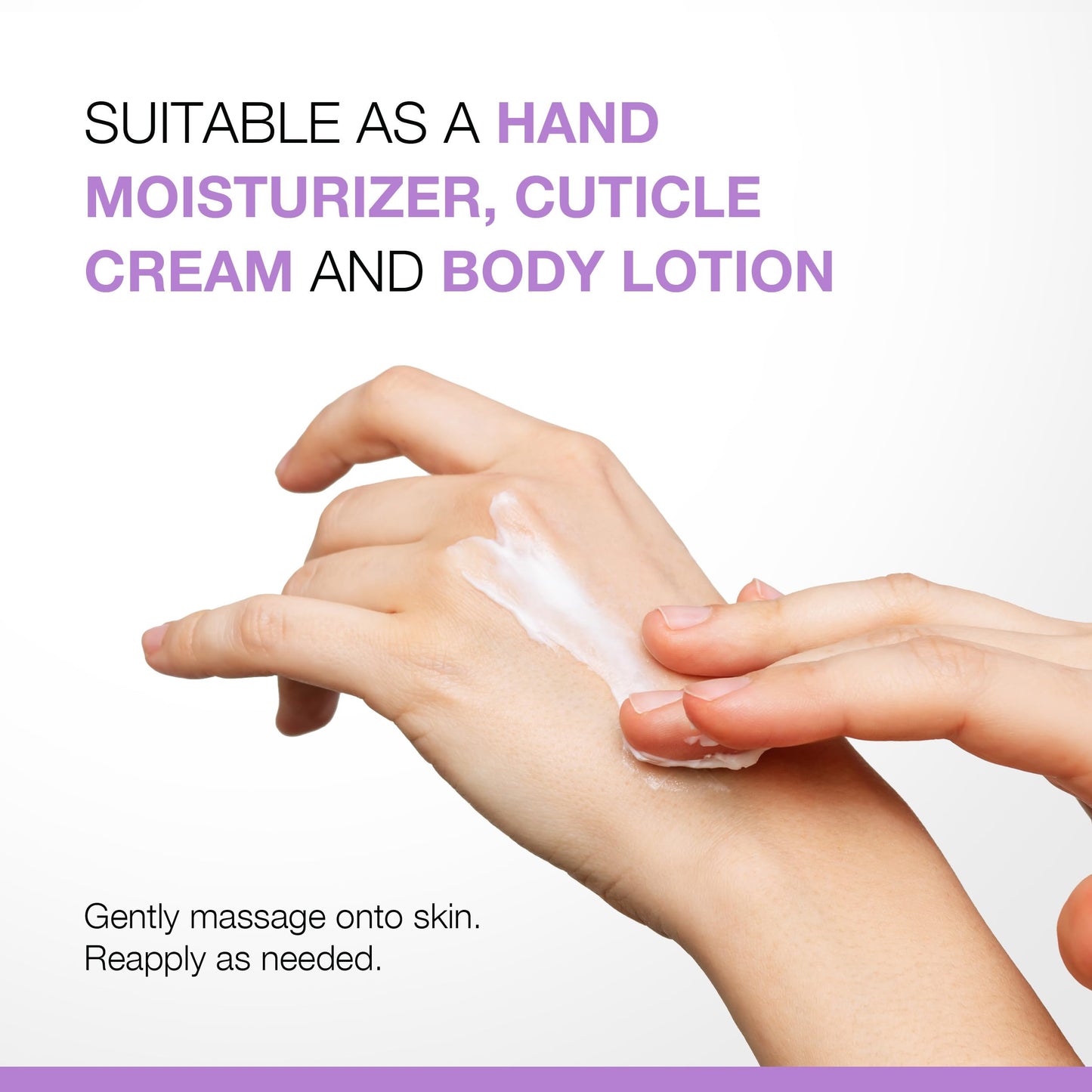 Cre8tion Spa Lavender Hand & Body Lotion, Luxurious Lightweight Moisturizer for Silky, Smooth Skin, 3.3 Fl Oz Beauty & Personal Care Cre8tion