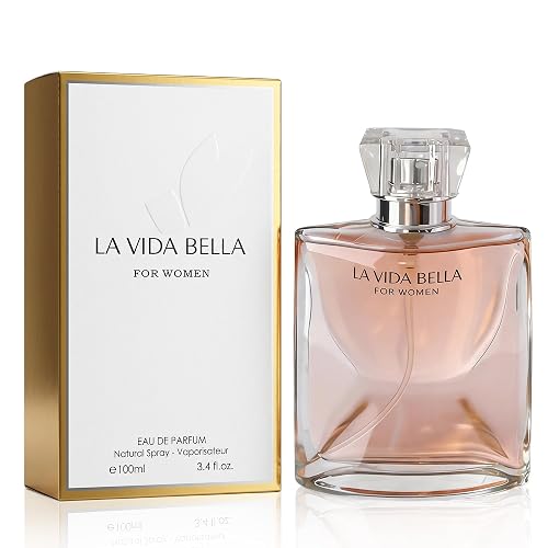 A CENTER La Vida Bella Perfume for Women - 3.4oz/100mLEau de Parfum Spray | Floral & Sweet Fragrance with Notes of Iris, Patchouli, Vanilla, and Spun Beauty & Personal Care A CENTER