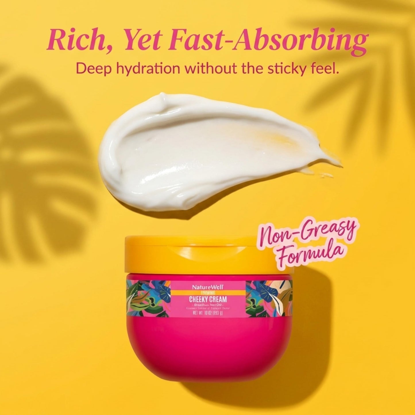 NATURE WELL Ultra-Rich Firming & Tightening Cheeky Body Cream, Promotes Deep Hydration, Fast Absorbing, Scents of Pistachio Cream, Almond Blossom Beauty & Personal Care NATURE WELL