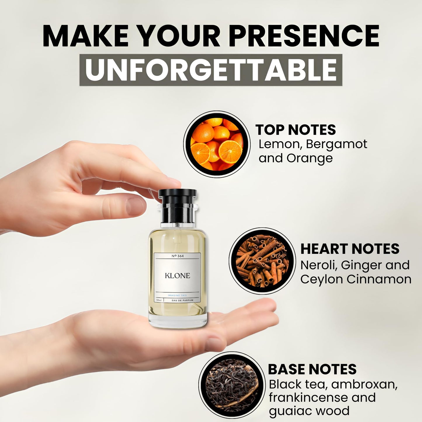 Klone Imagine This Scents - Long-Lasting Eau de Parfum for Men & Women, Inspired by Imagination - Clean, Fresh & Uplifting Designer-Inspired Beauty & Personal Care Klone