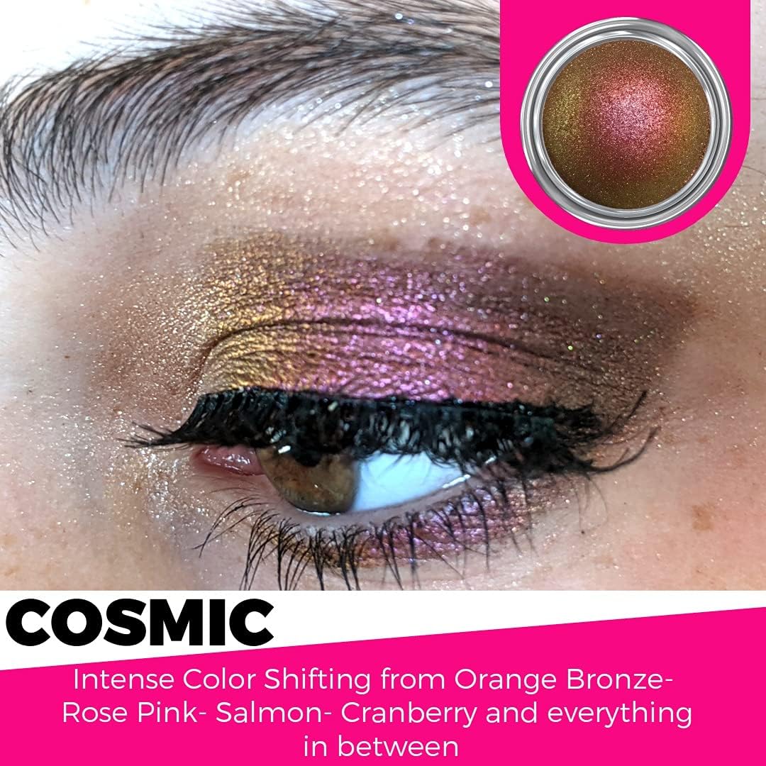 Concrete Minerals MultiChrome Eyeshadow, Intense Color Shifting, Longer-Lasting With No Creasing, 100% Vegan and Cruelty Free, Handmade in USA, 1.5 Beauty & Personal Care Concrete Minerals