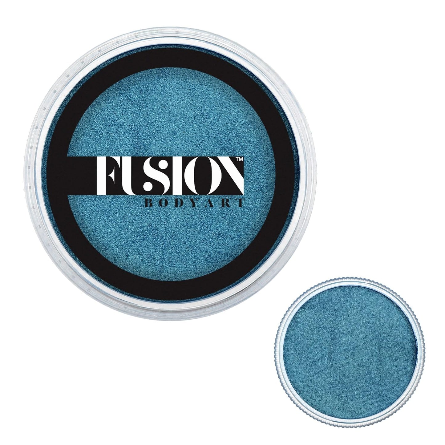 Fusion Body Art Pro Face Paint | Pearl Peacock Magic (25gm), Professional Quality Water Activated Shimmery Face & Body Paint Supplies Single Metallic Beauty & Personal Care FUSION BODY ART
