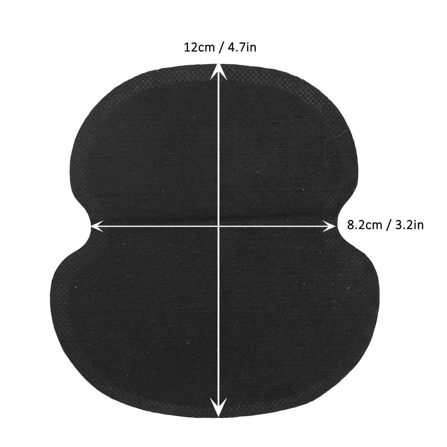 Armpit Sweat Pad,ANGGREK 60pcs Underarm Armpit Non?Woven Fabric Dress Clothing Underarm Black Beauty and Personal Care ANGGREK