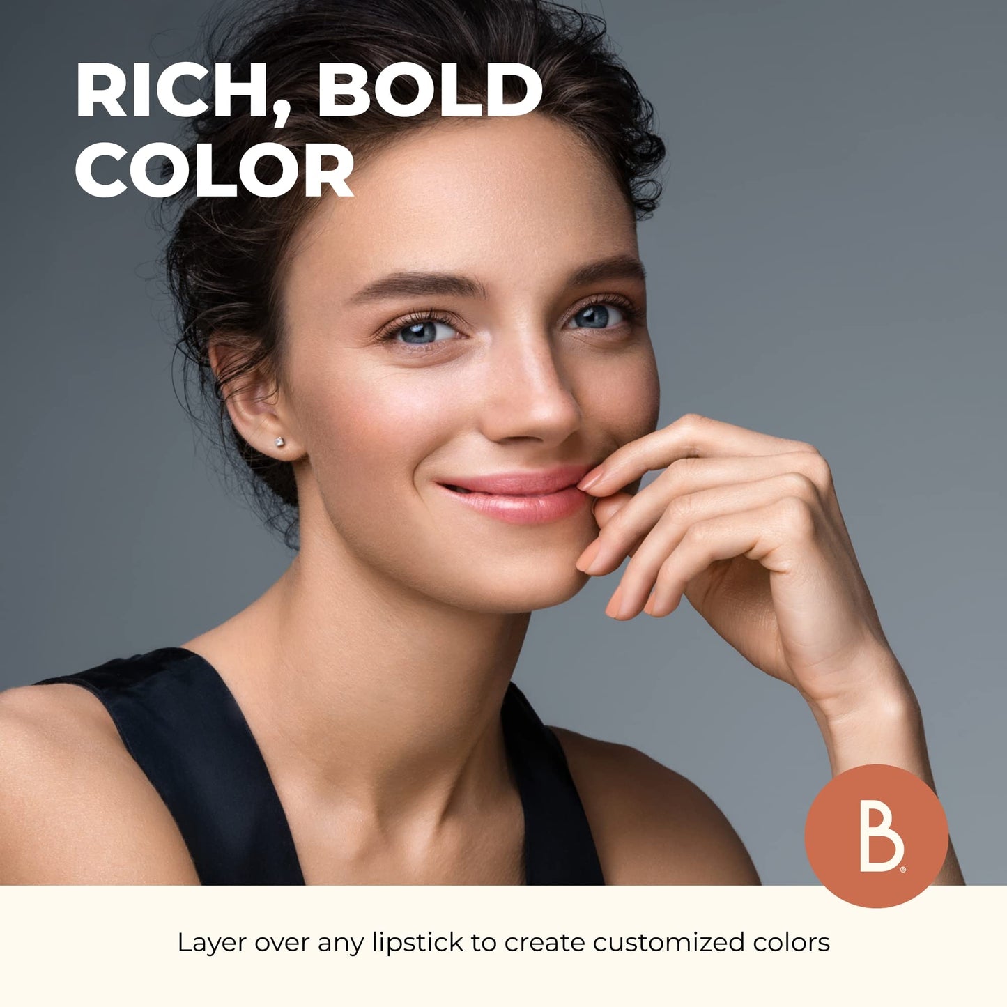 Beauty For Real Lip Gloss + Shine, Plumping High Shine Hydrating Gloss, Turned On, Sheer Lip Bite Nude, Light + Mirror, Cruelty Free, 0.15 fl oz Beauty & Personal Care Beauty For Real