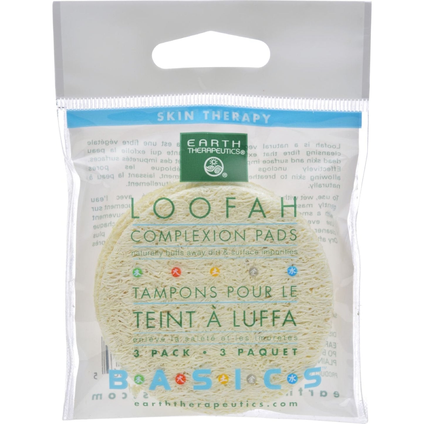 Earth Therapeutics Skin Therapy Loofah Complexion Pads (Pack of 12) Beauty and Personal Care Earth Therapeutics