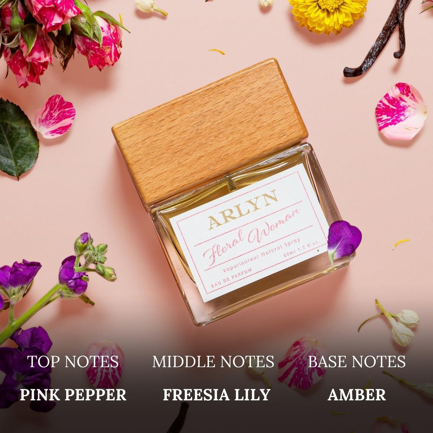 ARLYN Floral Woman Eau De Parfum Inspired by Victor & R. Flowerbloom, Perfume for Women, Luxury Fragrance - Vegan, Cruelty-Free, and Eco-Conscious Beauty & Personal Care ARLYN BY BELLEVUE PARFUMS