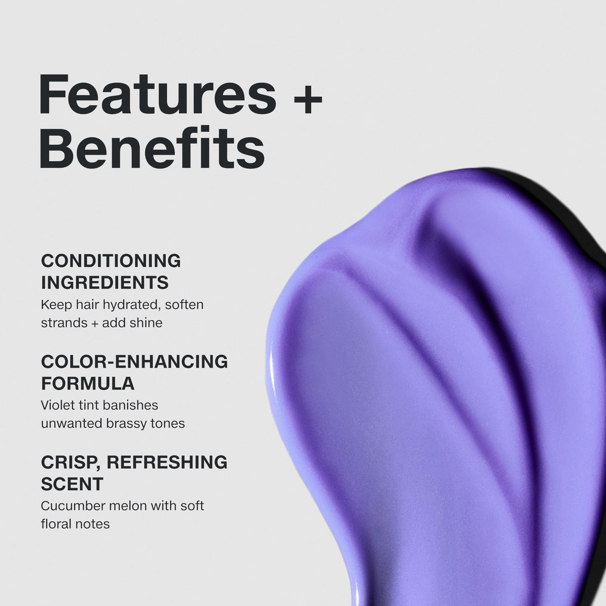 Paul Mitchell Platinum Blonde Violet Conditioner, Banishes Brass + Brightens, Ideal for Light to Medium Blonde, Silver, Gray or White Hair, 33.8 fl.