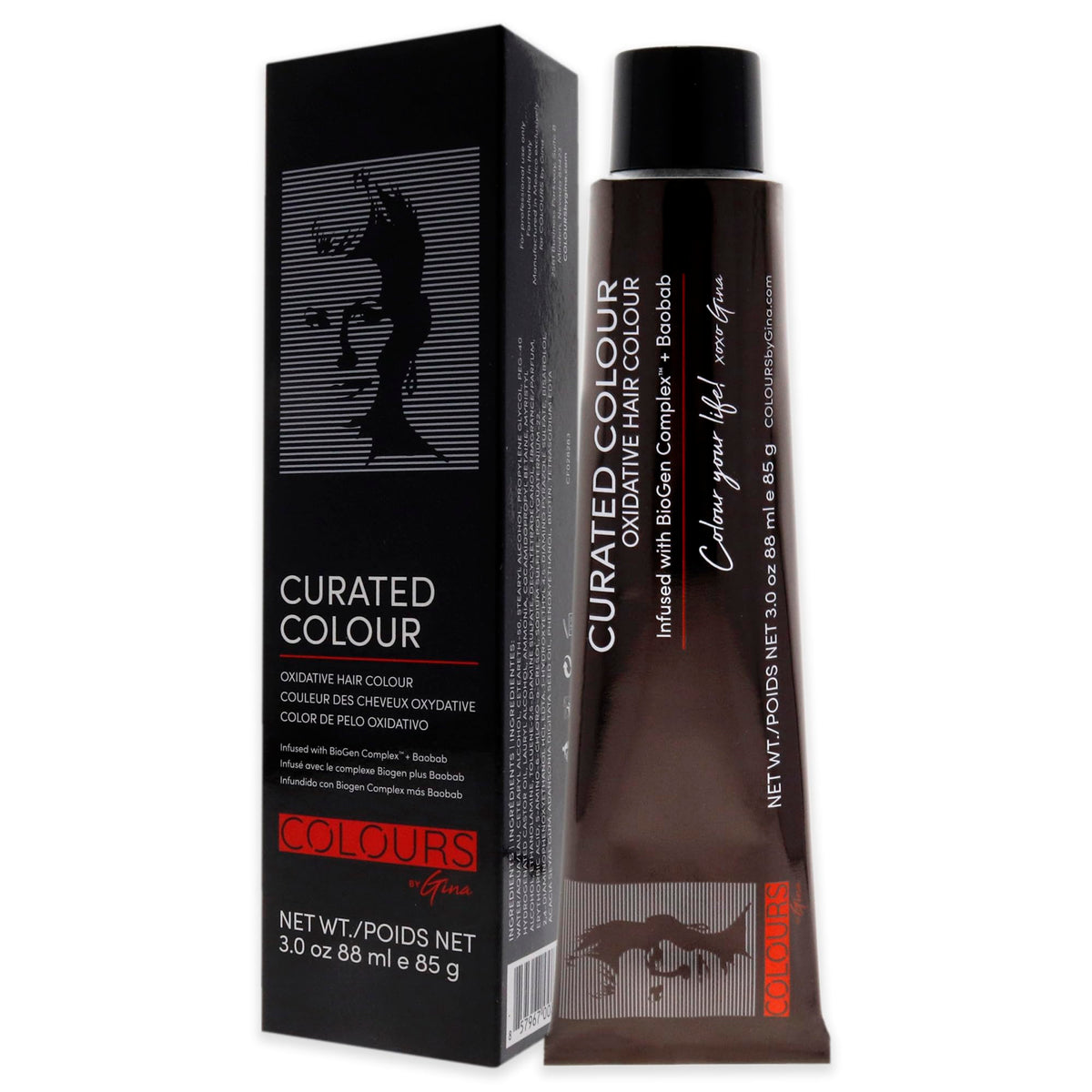Colours By Gina Curated Colour - 3.22-3VV Intense Dark Violet Brow by Colours By Gina for Unisex - 3 oz Hair Color Beauty & Personal Care Colours By Gina
