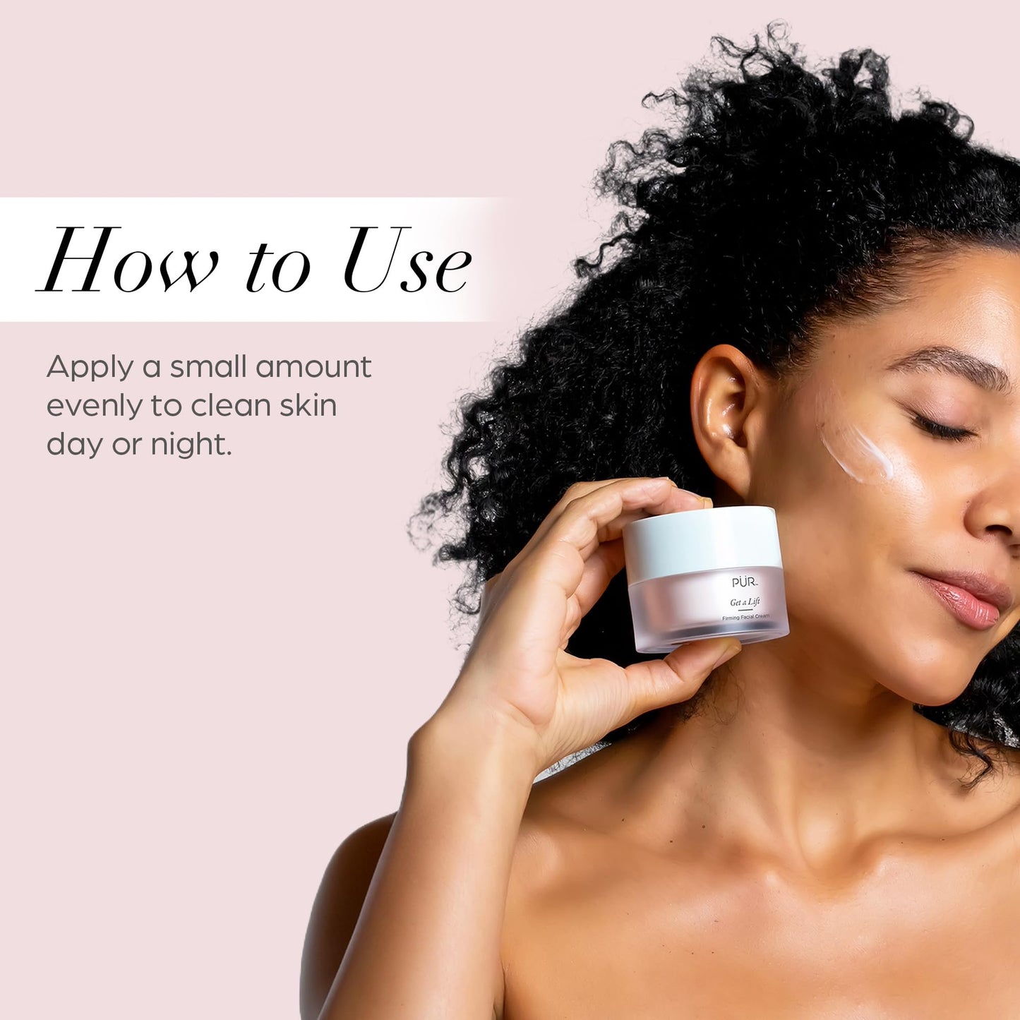 PÜR MINERALS Firming Facial Cream, Get a Lift by Triple-Action Lightweight Moisturizer for Face & Neck Tightens Sagging Skin & Restores Firmness Beauty & Personal Care PÜR MINERALS