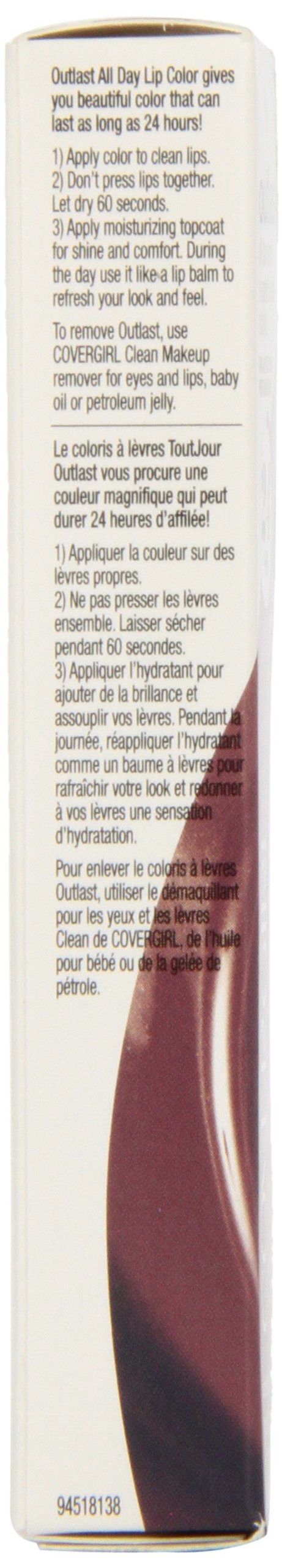 CoverGirl Outlast All Day Two Step Lipcolor, Naturalast 545, 0.13 Ounce Beauty & Personal Care COVERGIRL