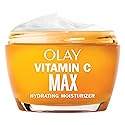 Olay Vitamin C MAX Face Moisturizer, Brightening Cream for Women, Hydrating, Evens Tone, Dark Spot & Hyperpigmentation Reduction, Glowing Skin Care Beauty & Personal Care Olay