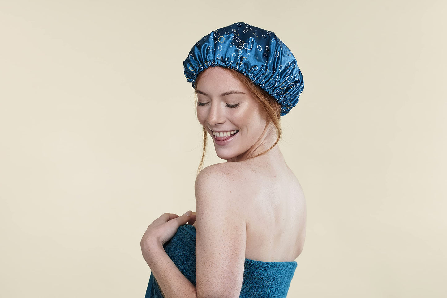 Dirty Works If The Cap Fits Shower Cap Beauty and Personal Care Dirty Works